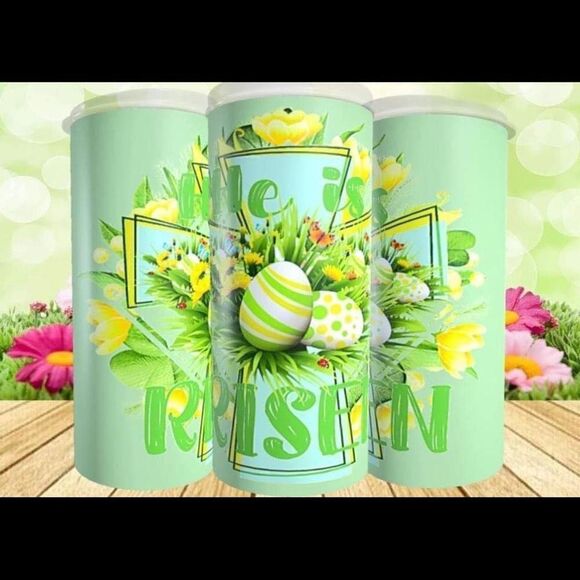 Brand New He Is Risen Tumbler - Picture 1 of 1